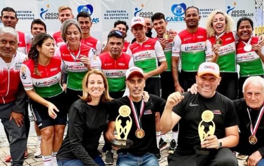 Ciclismo de Pinda é o grande campeão do Regionais 3