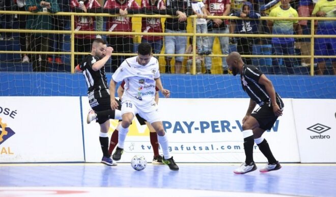 São José Futsal fica sem gol e perde mata-mata 1