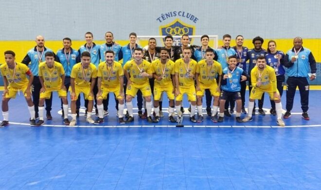 Futsal masculino sub-21 é mais um ouro nos Regionais 1
