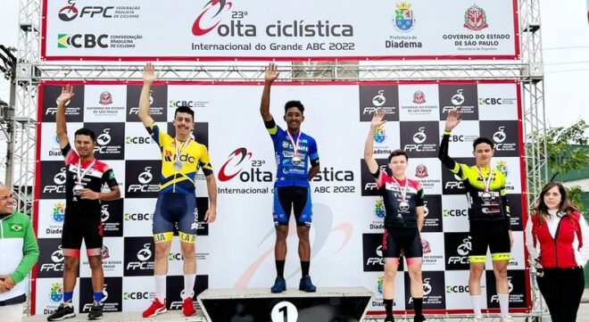 Ciclismo taubateano comemora resultados na ABC 1