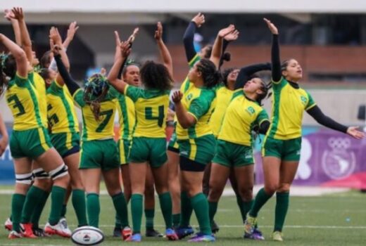 Seleção feminina de rugby olímpico tem jogo histórico 12