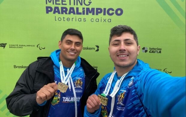 Paratletas de Taubaté trazem medalhas do Paraná 1