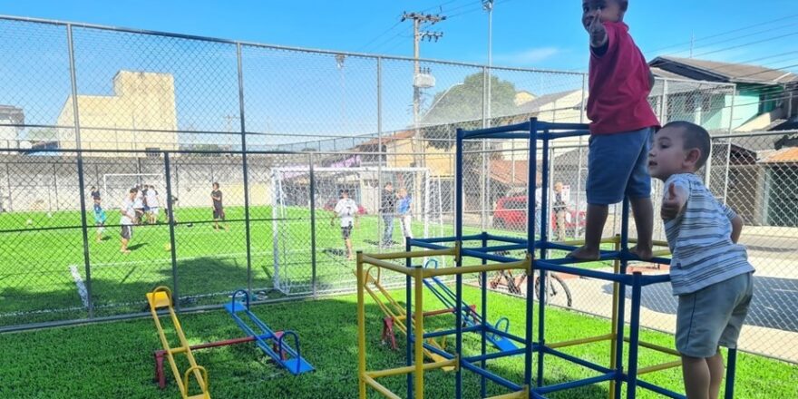 Joseenses recebem novas quadras em espaços públicos 1
