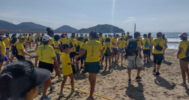 Evento em praia de Ubatuba atraiu cerca de 3 mil 1