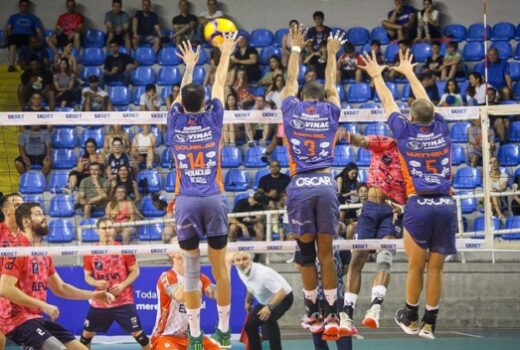 Vôlei joseense volta de Santa Catarina com três pontos 7