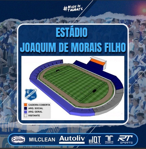 Taubaté confirma tabela de ingressos antes da estreia 3 Taubaté confirma tabela de ingressos antes da estreia 2