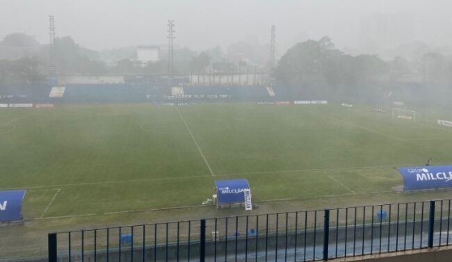 Taubaté define compensação aos do jogo adiado 1