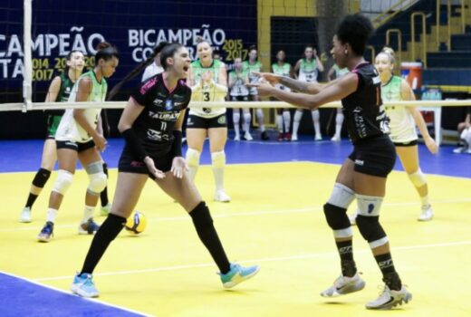 Vôlei Taubaté faz 3 a 0 e se aproxima da ponta 12