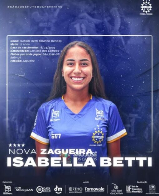 São José promove três meninas ao elenco principal 2