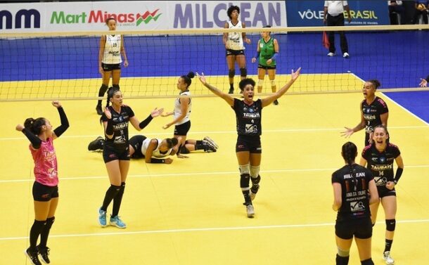 Vôlei Taubaté vence mais uma e encosta no líder 1