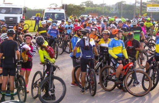 Ciclistas aproveitaram o primeiro Trip Bike 6