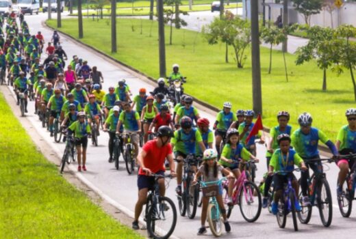 Passeio ciclístico joseense também teve rua de lazer 4
