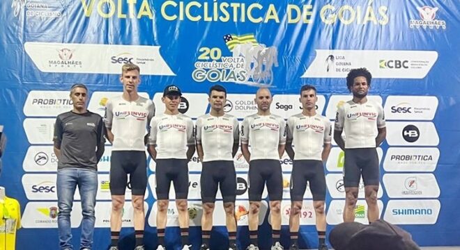 Ciclismo de Pinda vence etapa de abertura em Goiás 1