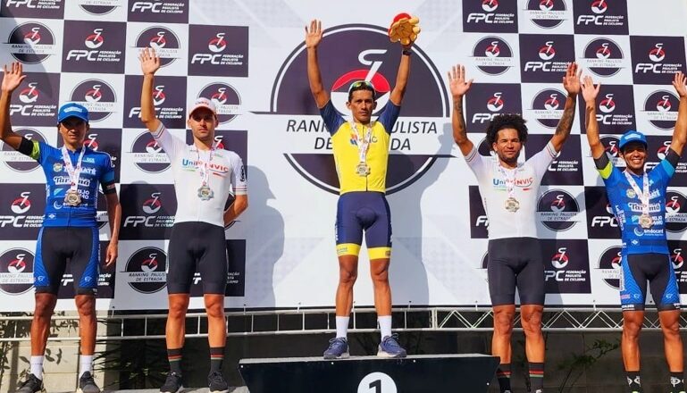 Ciclismo da região domina pódio na abertura paulista 1