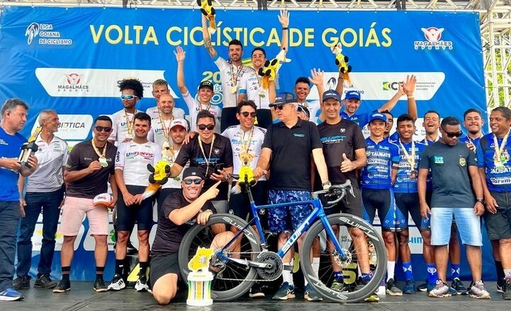 Ciclismo de Pinda volta de Goiás vice-campeão 1