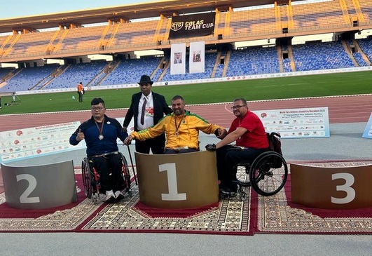 Paratleta taubateano conquista ouro após bronze 1
