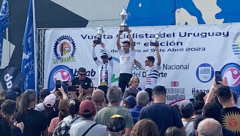 Ciclismo de Pinda vence a terceira na Volta do Uruguai 1