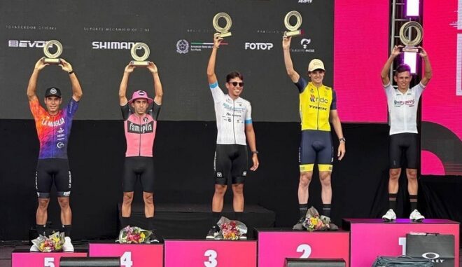 Ciclismo de Pinda vence giro em Campos do Jordão 1