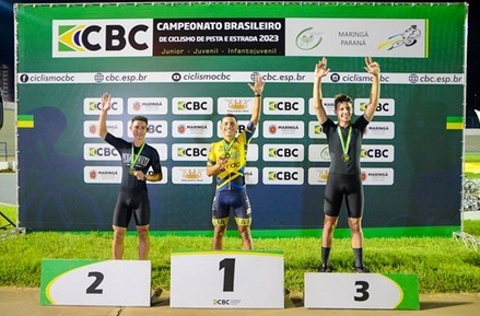 Ciclista joseense comemora título do Brasileiro 2