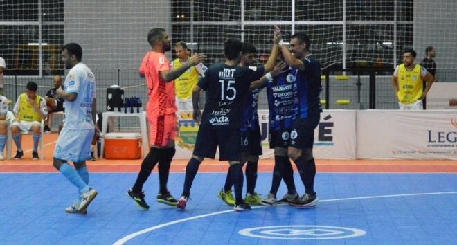 Taubaté Futsal goleia na primeira vitória na Liga 1