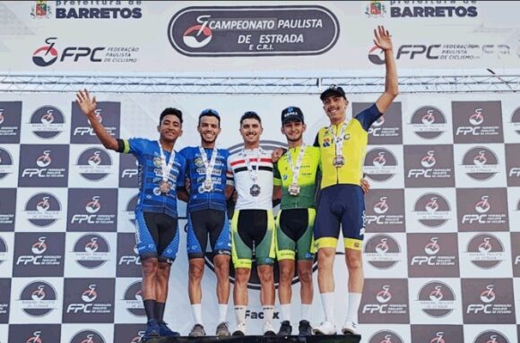 Ciclismo de Taubaté subiu ao pódio em Barretos 1