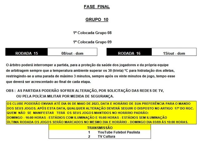 São José estreia na Copa Paulista jogando em Santos 10