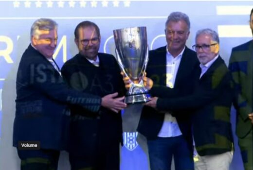 São José esteve na festa de premiação do campeonato 8