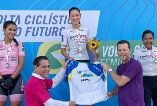 Ciclismo de Pinda conquista pódio feminino 8