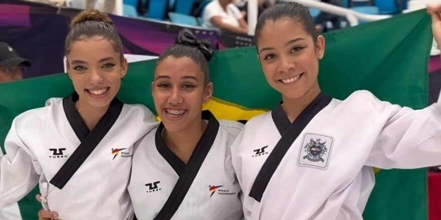 Joseenses do taekwondo conquistam ouro no México 1