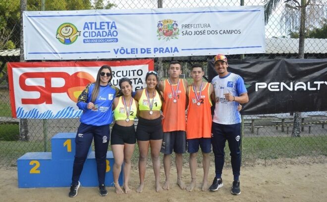 Duplas joseenses correspondem no vôlei de praia 2