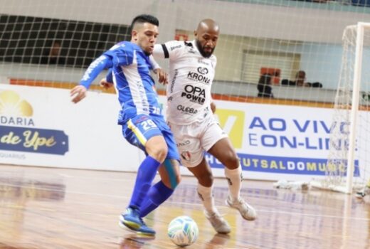 São José Futsal sente a força do líder em goleada 4