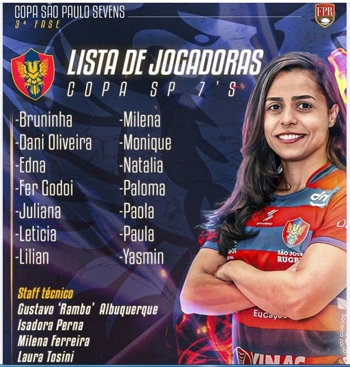 São José Rugby festeja título do Paulista Feminino 3