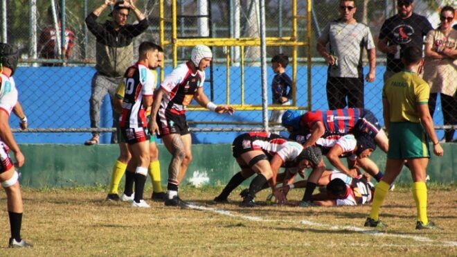 Jacareí Rugby virou o placar e venceu em São José 1