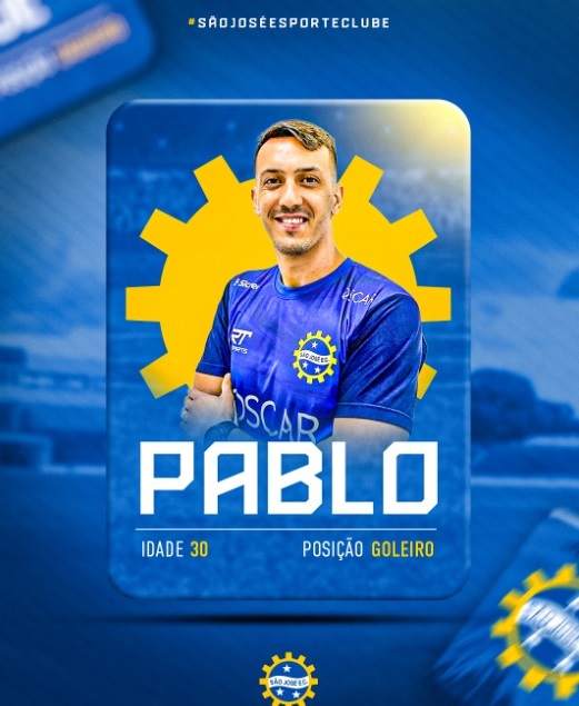 São José anuncia contratação de goleiro experiente 2