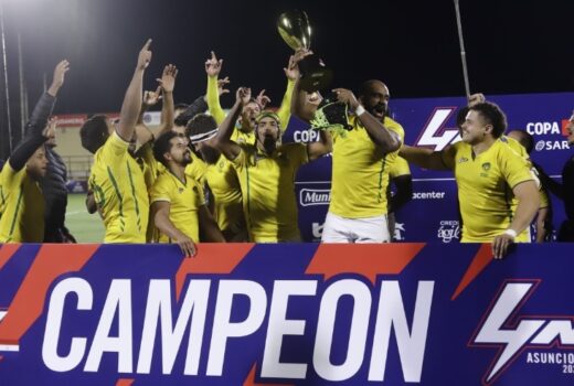 Rugby brasileiro ganha torneio e sobe no ranking 7
