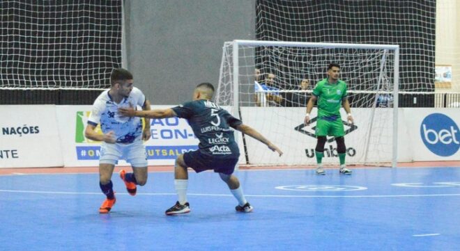 Futsal da região tem noite com empate e derrota 3