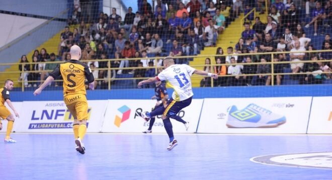 Futsal da região tem noite com empate e derrota 1