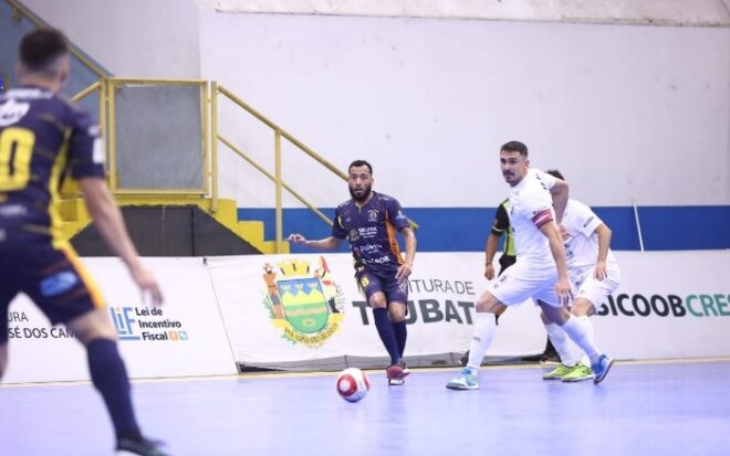 Clássico do Vale do futsal termina com empate no fim 1
