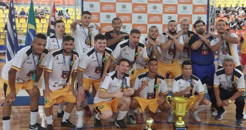 Futsal tem dois campeões das três finais de copa popular 1