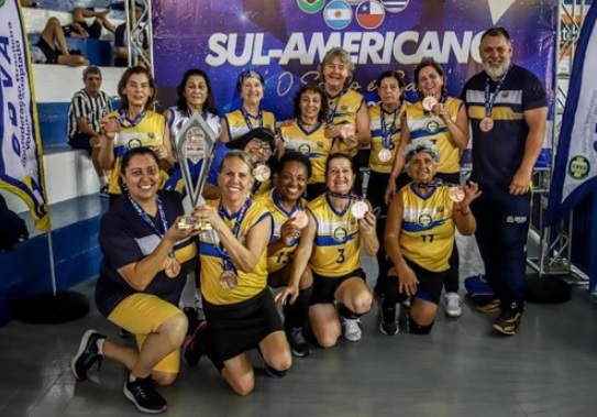 Vôlei adaptado joseense traz medalhas do Sul-Americano 3
