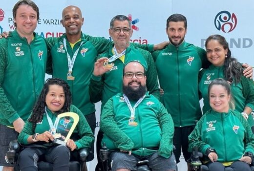 Técnico joseense de bocha paralímpica é ouro em Copa 6