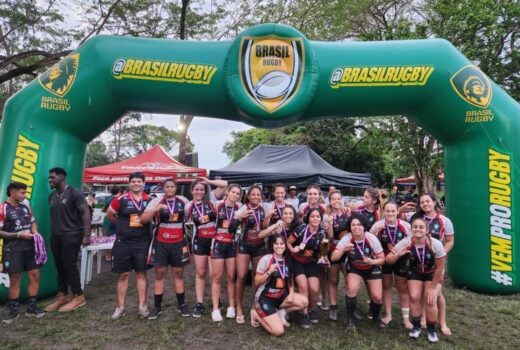 Jacareí Rugby alcança pódio com equipes femininas 15