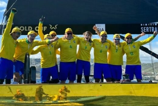 Vela brasileira é destaque em regata da Copa do Mundo 5