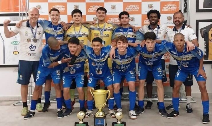 Copa Popular de Futsal definiu dois campeões da base 1