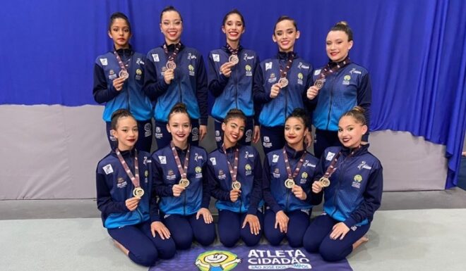 Ginástica rítmica joseense traz medalhas do Estadual 1