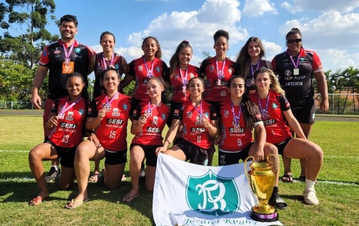 Jacareí Rugby comemora título nacional feminino 1