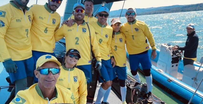 Seleção da Copa do Mundo de Vela tem três da região 1