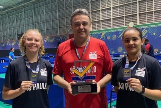 Mesatenistas de Jacareí trazem medalha do Brasileiro 14