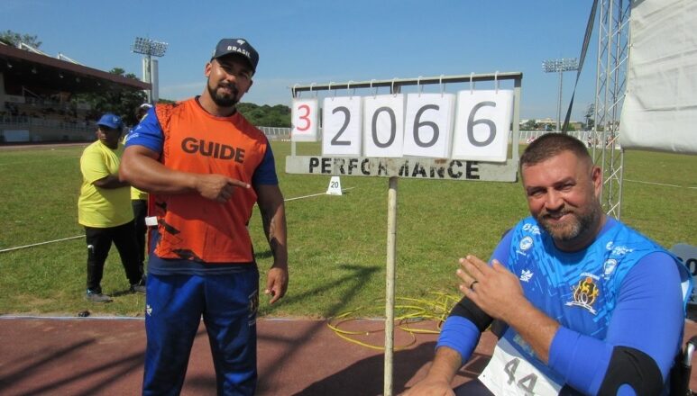 Paratleta de Taubaté terá torneio valendo índice 1