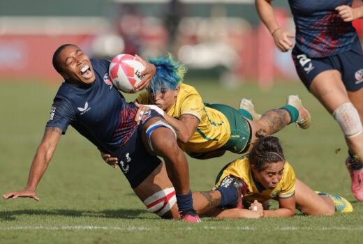 Rugby feminino brasileiro começa entre os oito 5